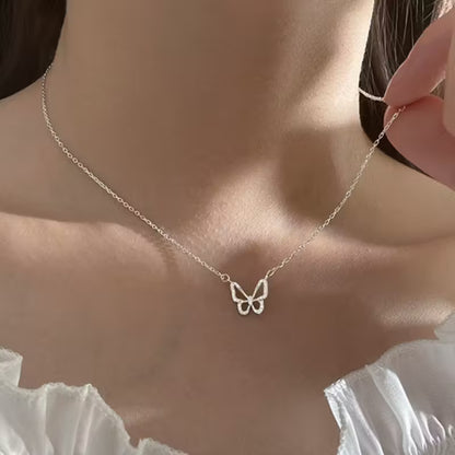 Butterfly Elegance Collarbone Necklace