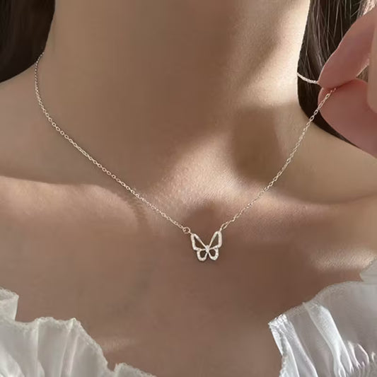Butterfly Elegance Collarbone Necklace