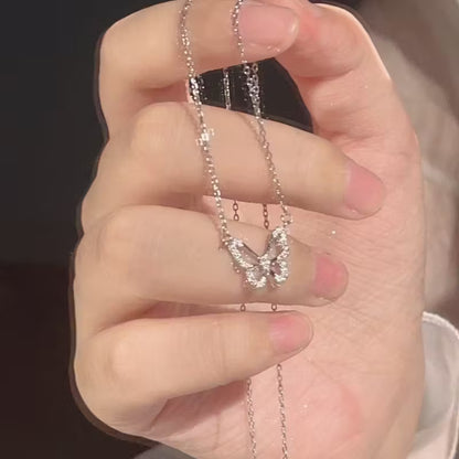 Butterfly Elegance Collarbone Necklace