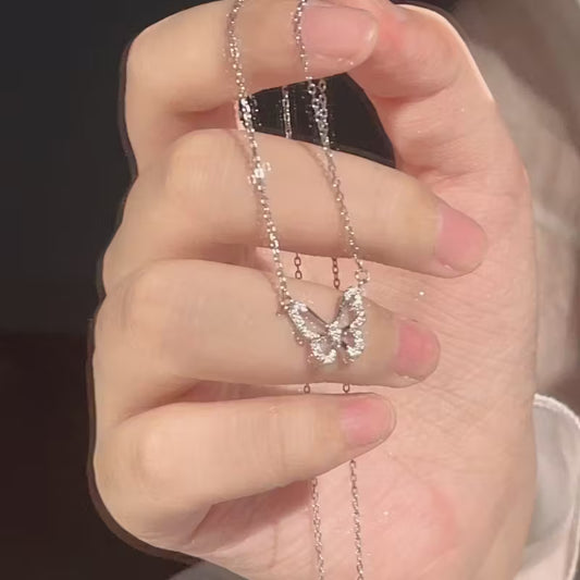 Butterfly Elegance Collarbone Necklace